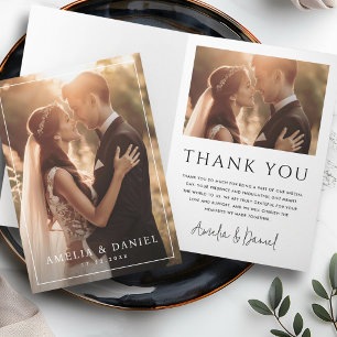 Elegantens klassiska bröllop-fotodatum har vikats tack kort
