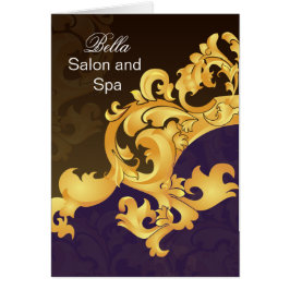 elegantens lila blomstrar tack vare dina kort