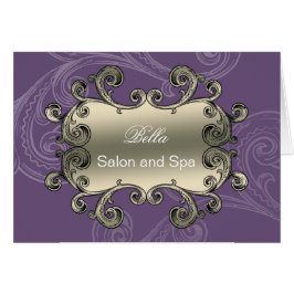 elegantens lila blomstrar tack vare dina kort