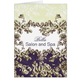 elegantens lila blomstrar tack vare dina kort