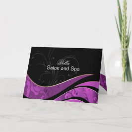 elegantens lila blomstrar tack vare dina kort