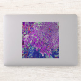 Elegantens Lila och Blue Limelight Hydrangea Klistermärken