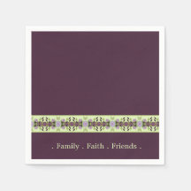 Elegantens Lila och Mauve-Blommigten