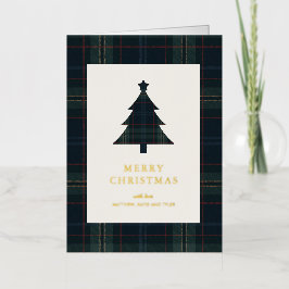 Elegantens marinblått och Grönt - jultomte