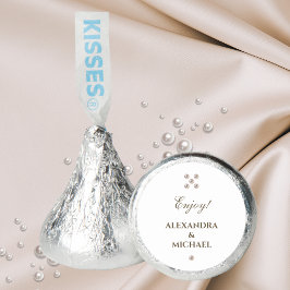 Elegantens minimalistiska fördel för Pearl-bröllop