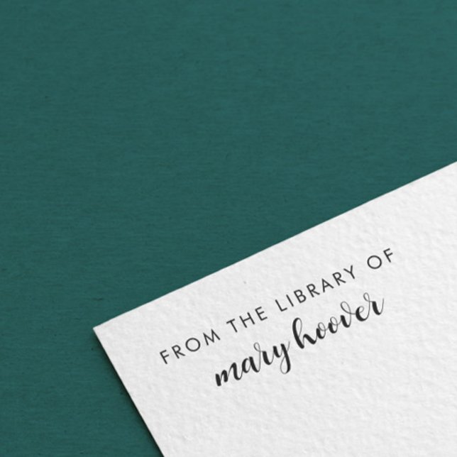 Elegantens minimalistiska handskrift från Bibliote Stämpel (Skapare uppladdad)