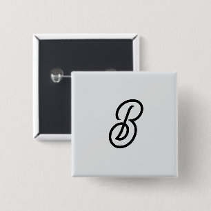 Elegantens minimalistiska moderna början på grått knapp