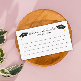 elegantens minimalistiska råd från studenten och ö anteckningskort