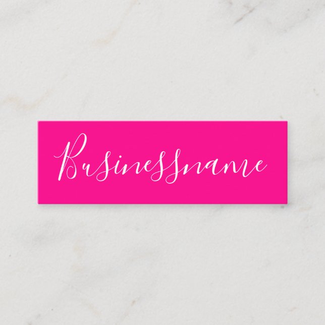 Elegantens minimalistiska rosa av modernt trendig lojalitetskort (Framsida)