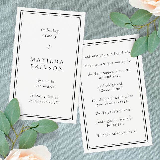 Elegantens minnesanteckningskortet visitkort (Skapare uppladdad)