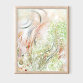 Elegantens moderna abstrakt Poster