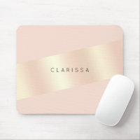 Elegantens moderna chick,  guld i rosa ros stranda