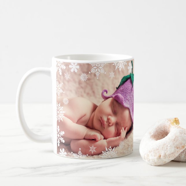 Elegantens moderna första baby-anpassningsbar för  kaffemugg (Med munk)