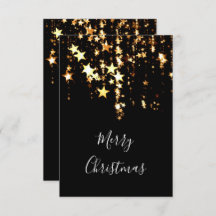 elegantens moderna God jul guld-stjärnor