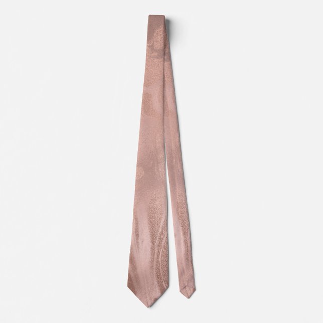 Elegantens moderna marmor av kopparkoppar från ro  slips (Framsida)