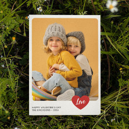 Elegantens moderna minimala kort för alla hjärtans