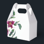 Elegantens moderna mörk av vattenfärgen rosa vilda presentaskar<br><div class="desc">Elegantens moderna mörk av vattenfärgen rosa vilda blommor</div>