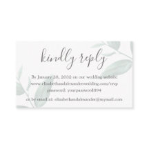 Elegantens moderna OSA av onlinen Eucalyptus bröll