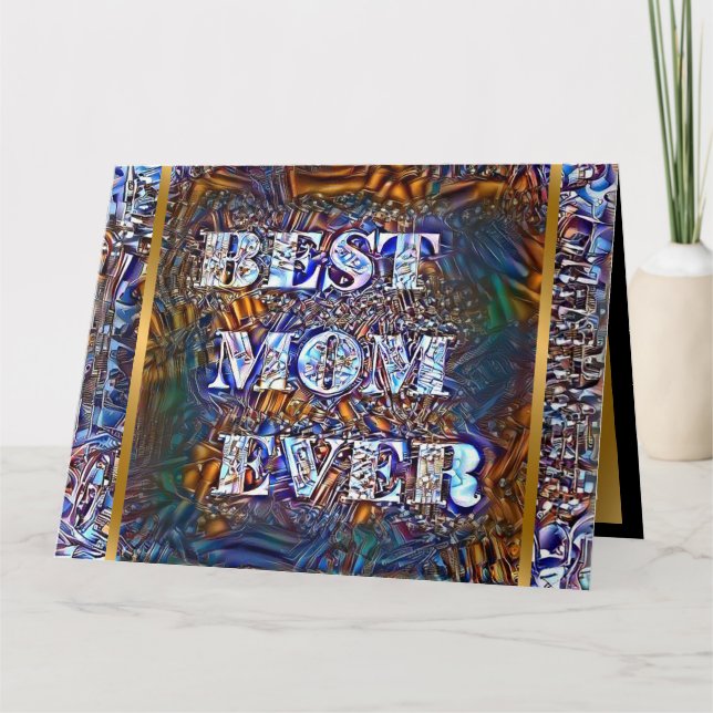 Elegantens moderna populistiska gåva kort (Framsida)