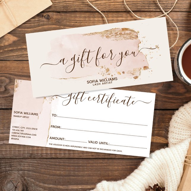 Elegantens moderna  Rosa Guld Glitter (Skapare uppladdad)