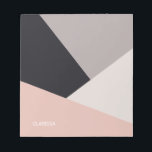 Elegantens moderna snyggt, geometriskt block färg<br><div class="desc">Minimalistisk och färglös geometrisk design.</div>