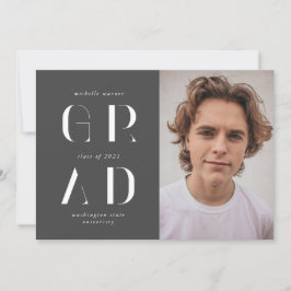 elegantens moderna student-meddelande för skript inbjudningar