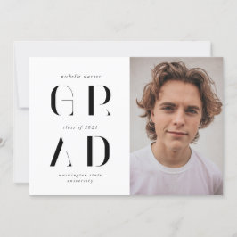 elegantens moderna student-meddelande för skript inbjudningar