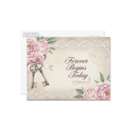 Elegantens moderna vykort i bröllop spara datum