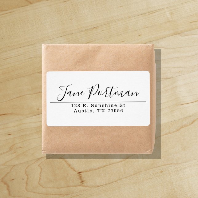 Elegantens modernitet | Kalligrafi Fraktsedel ("Everyday is abundantly beautiful." 
Sincerely Best Wishes from Lucky Design World)