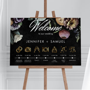 Elegantens Moody beställningshändelser för tuggad Poster