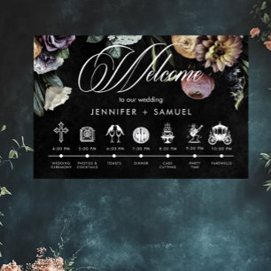 Elegantens Moody beställningshändelser för tuggad Poster