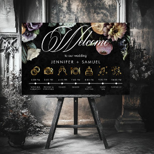 Elegantens Moody beställningshändelser för tuggad Poster