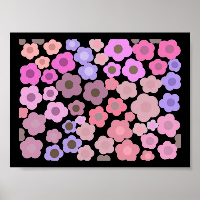 Elegantens nedre spegling poster (Framsidan)