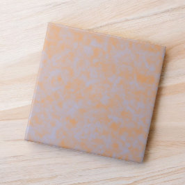 Elegantens Orange och Lila vattenfärgsmarkör Kakelplatta