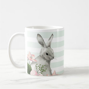 Elegantens Påskhare strimlad Kaffemugg