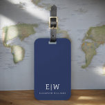 Elegantens Professionell Enkel monogram-minimalist Bagagebricka<br><div class="desc">Vi presenterar vår Professionell för Elegant Enkel monogram Minimalistisk insamling: Öka stil med tidlös sofistikering och underskattad elegans. Den här samlingen är utformad med stor noggrannhet och innehåller minimalistiska utformningar som är anpassade till din personlig monogram. Varje biet utstrålar professionalism och förfining, perfekt för att skapar ett varaktigt intryck i...</div>