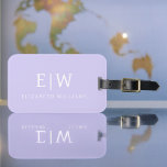 Elegantens Professionell Enkel monogram-minimalist Bagagebricka<br><div class="desc">Vi presenterar vår Professionell för Elegant Enkel monogram Minimalistisk insamling: Öka stil med tidlös sofistikering och underskattad elegans. Den här samlingen är utformad med stor noggrannhet och innehåller minimalistiska utformningar som är anpassade till din personlig monogram. Varje biet utstrålar professionalism och förfining, perfekt för att skapar ett varaktigt intryck i...</div>