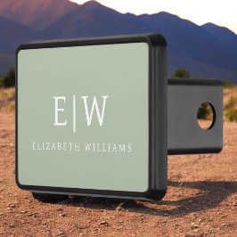 Elegantens Professionell Enkel monogram-minimalist Dragkroksskydd