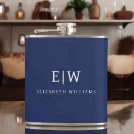 Elegantens Professionell Enkel monogram-minimalist Fickplunta