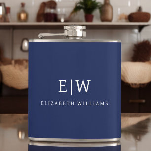 Elegantens Professionell Enkel monogram-minimalist Fickplunta