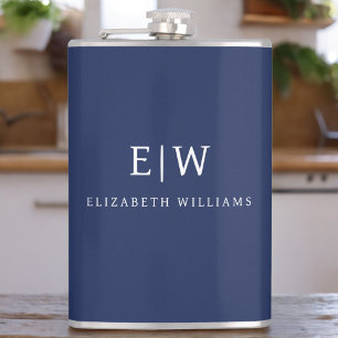 Elegantens Professionell Enkel monogram-minimalist Fickplunta