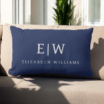 Elegantens Professionell Enkel monogram-minimalist Lumbarkudde<br><div class="desc">Vi presenterar vår Professionell för Elegant Enkel monogram Minimalistisk insamling: Öka stil med tidlös sofistikering och underskattad elegans. Den här samlingen är utformad med stor noggrannhet och innehåller minimalistiska utformningar som är anpassade till din personlig monogram. Varje biet utstrålar professionalism och förfining, perfekt för att skapar ett varaktigt intryck i...</div>