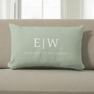 Elegantens Professionell Enkel monogram-minimalist Lumbarkudde