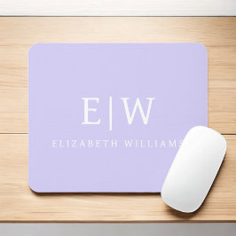 Elegantens Professionell Enkel monogram-minimalist Musmatta