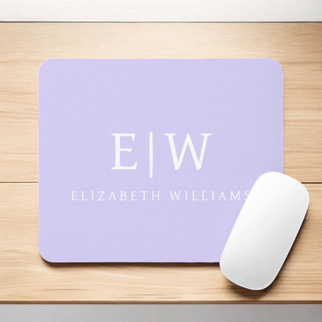 Elegantens Professionell Enkel monogram-minimalist Musmatta (Skapare uppladdad)