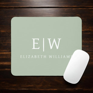 Elegantens Professionell Enkel monogram-minimalist Musmatta