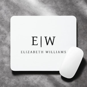 Elegantens Professionell Enkel monogram-minimalist Musmatta