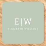 Elegantens Professionell Enkel monogram-minimalist Underlägg Papper Kvadrat<br><div class="desc">Vi presenterar vår Professionell för Elegant Enkel monogram Minimalistisk insamling: Öka stil med tidlös sofistikering och underskattad elegans. Den här samlingen är utformad med stor noggrannhet och innehåller minimalistiska utformningar som är anpassade till din personlig monogram. Varje biet utstrålar professionalism och förfining, perfekt för att skapar ett varaktigt intryck i...</div>