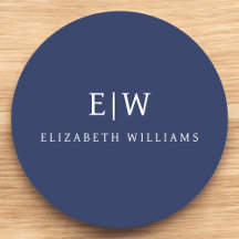 Elegantens Professionell Enkel monogram-minimalist