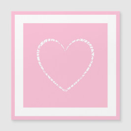 Elegantens Rosa Flower, Framed Valentine's Card